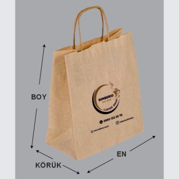 KAHVERENGİ KRAFT ÇANTA